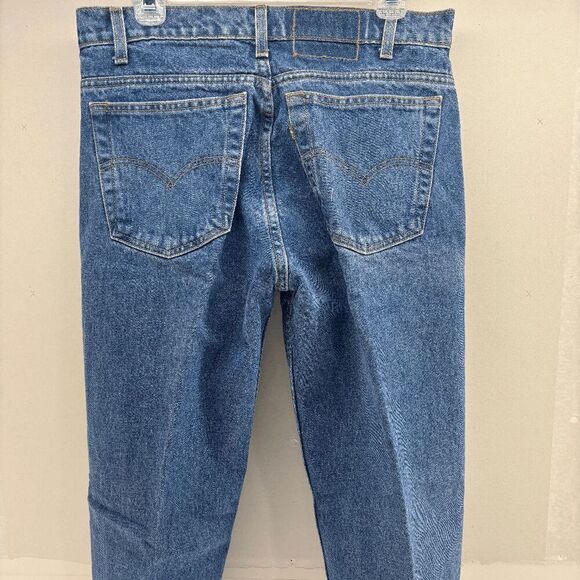 Vintage 90's Y2K Levis 505 Denim Pants W32 L32 Made in PR USA Faded Wash EUC - Picture 6 of 9